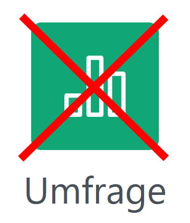 Icon Umfrage in Moodle