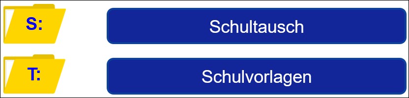 Schultausch und Schulvorlagen
