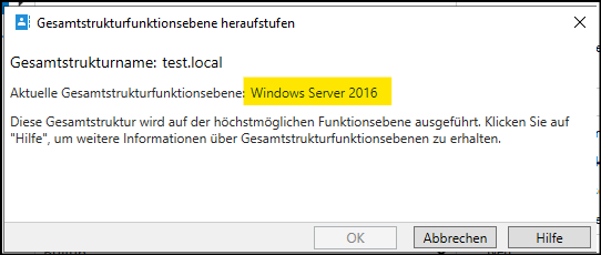 Gesamtstrukturfunktionsebene