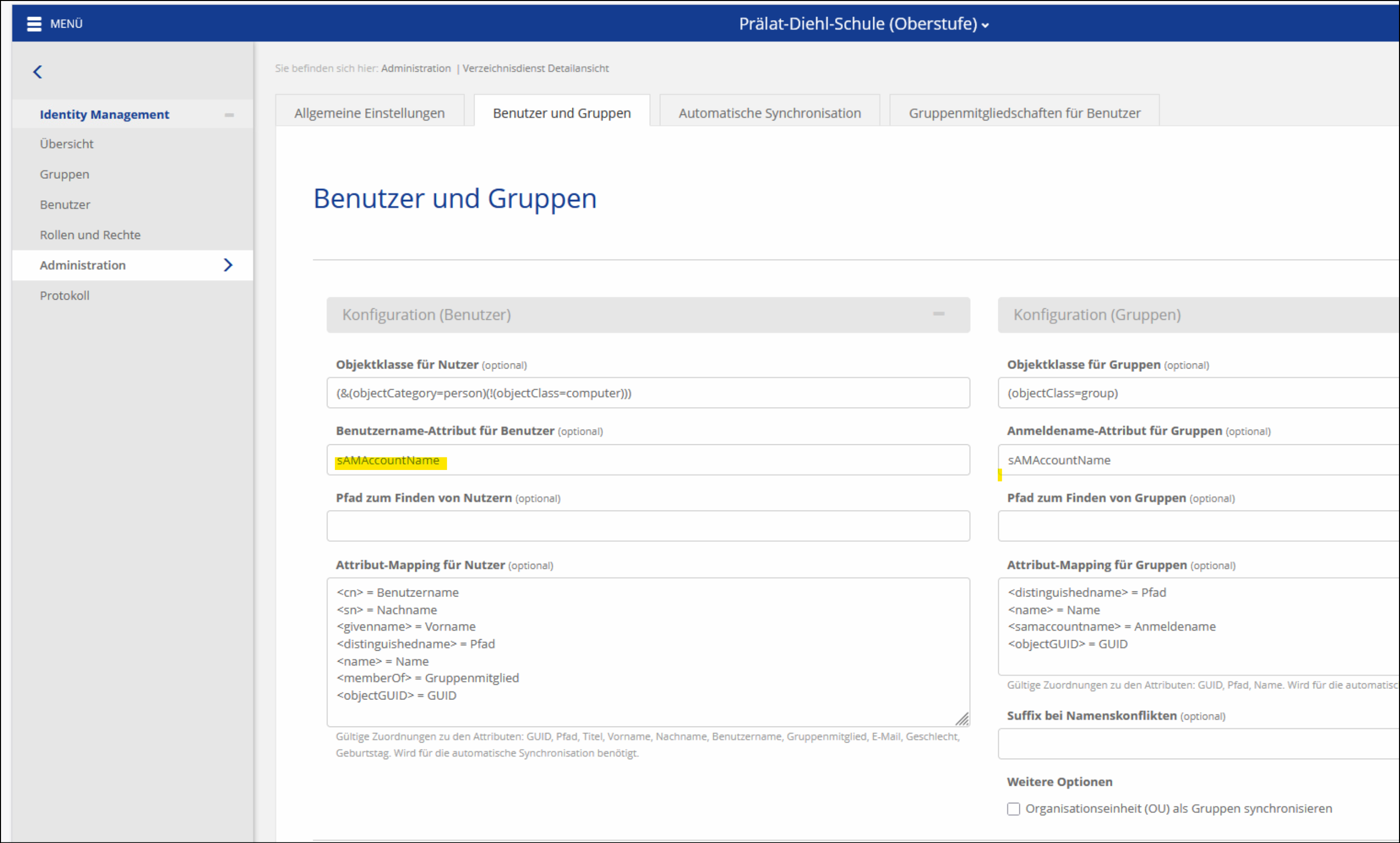 TFK mit PaedNet-ID
