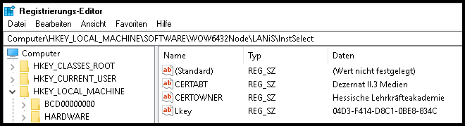 Registry