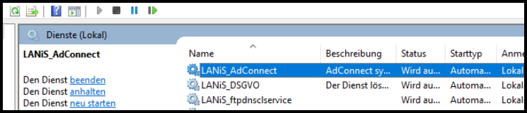 Dienste LANiS_AdConnect