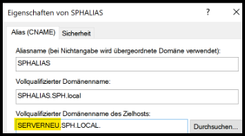Eigenschaften von SPHALIAS