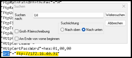 Url ändern