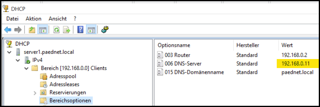DHCP-Server