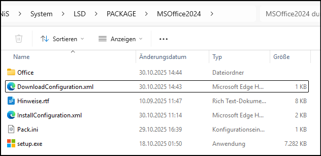 Inhalt Ordner "MSOffice2024"