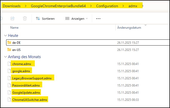 Zu kopierende .admx Dateien