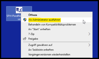 als Administrator ausführen
