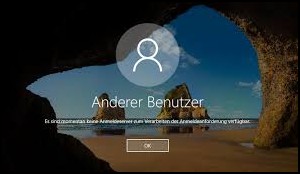 Benutzeranmeldung nicht möglich