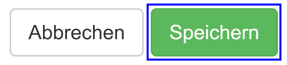 Speicherbutton ist grün markiert und umrandet.